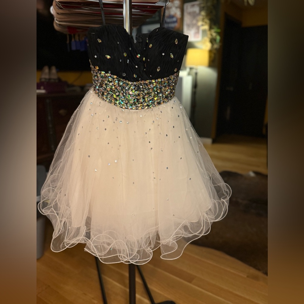 Beautiful Mini Sequins Gown